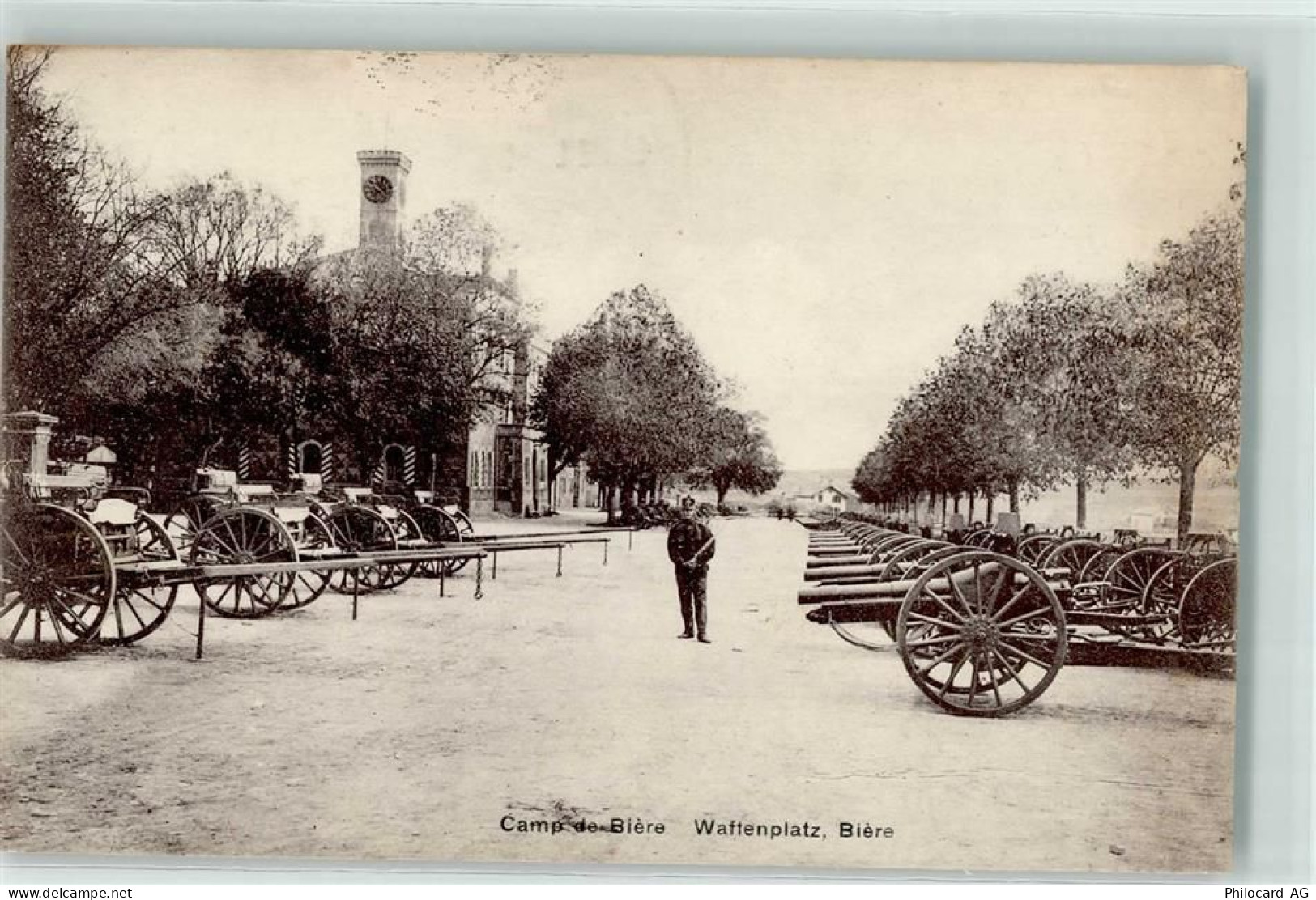 1145 Bière - Waffenplatz Geschütze - 13903797