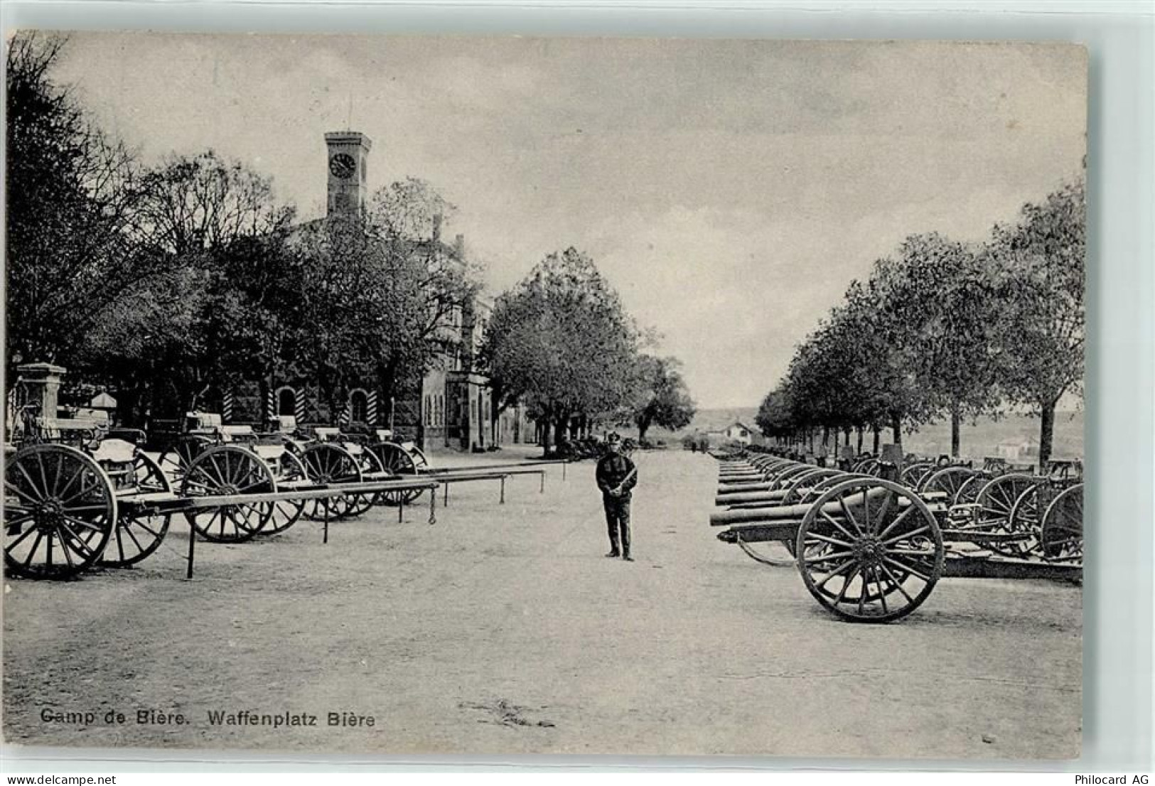1145 Bière - Waffenplatz Geschütze - 13903798