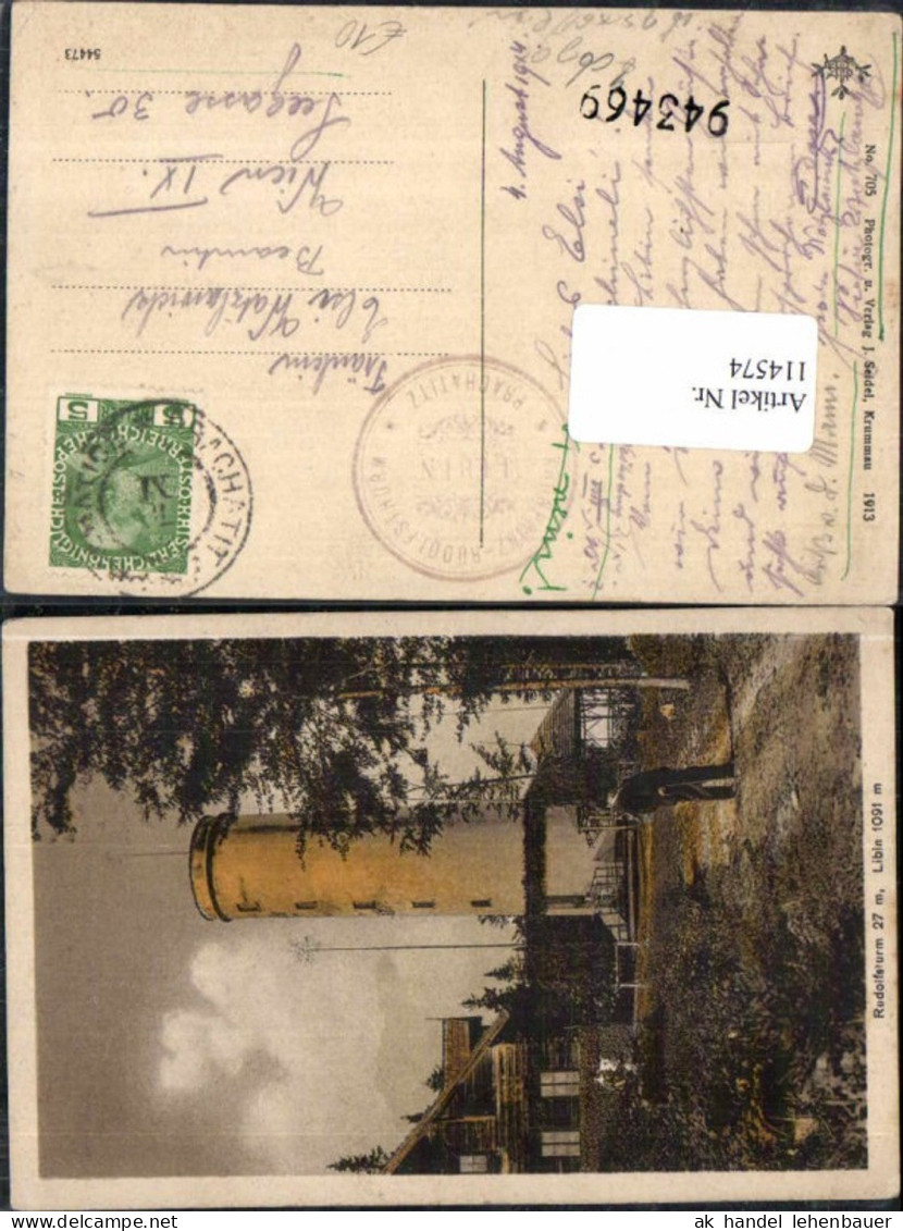 114574,Rudolfsturm Libin Prachatitz Prachatice