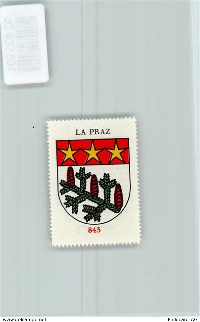 1148 La Praz - Vignette Wappen Kaffee Hag 1920-1940 - 10406931