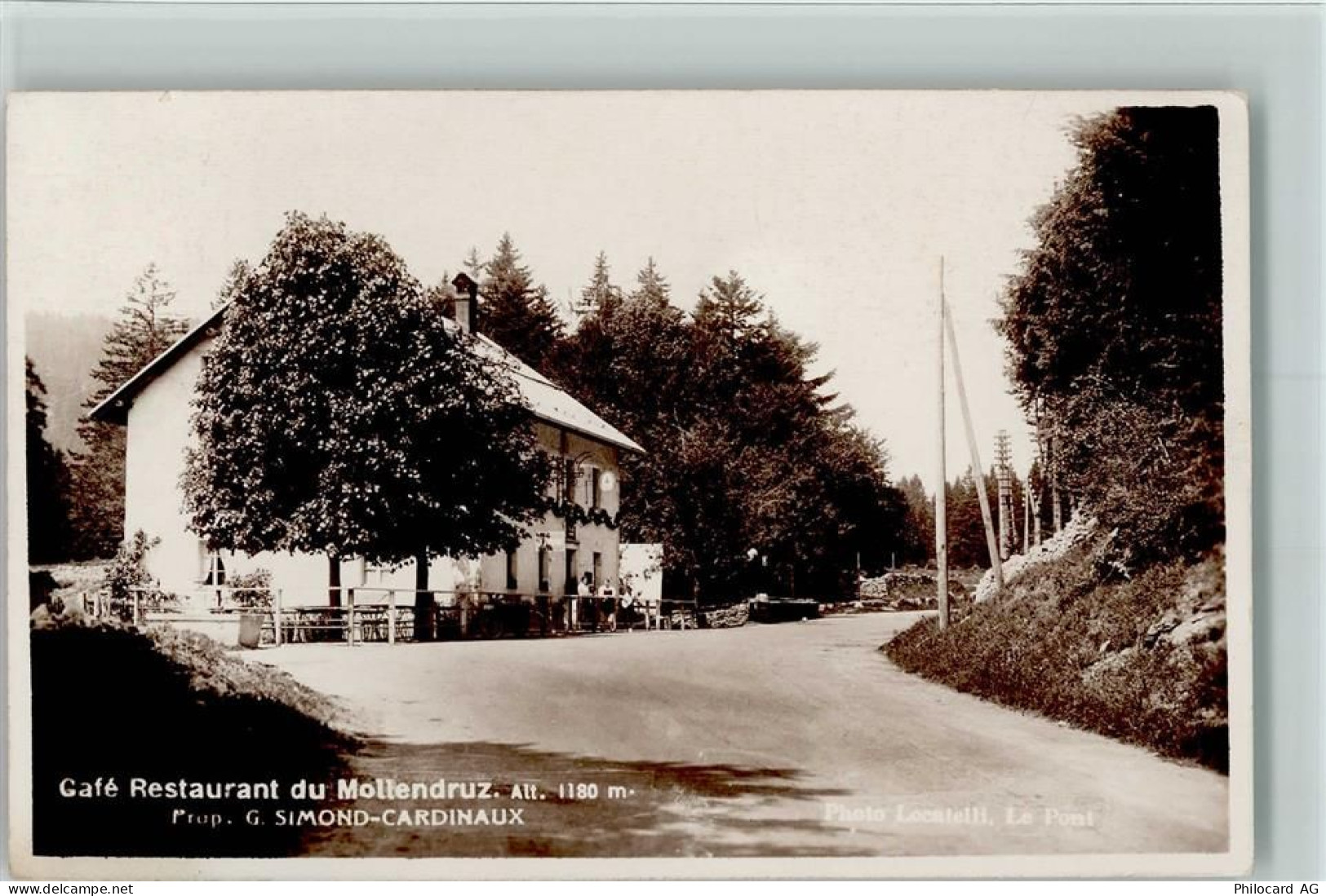 1148 Mollendruz Mont-la-Ville - Cafe Restaurant du Mollendruz - 13095207