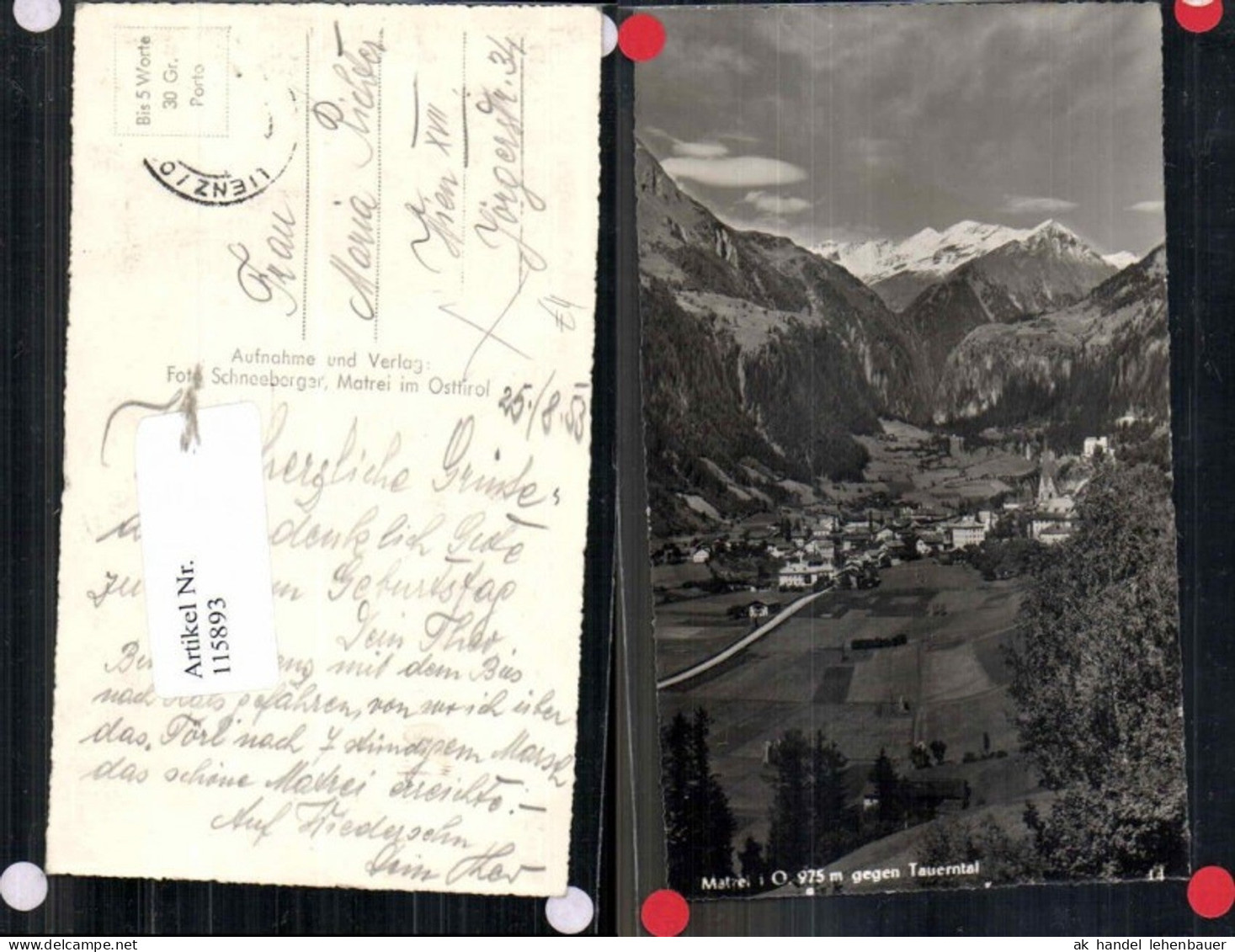 115893,Matrei in Osttirol