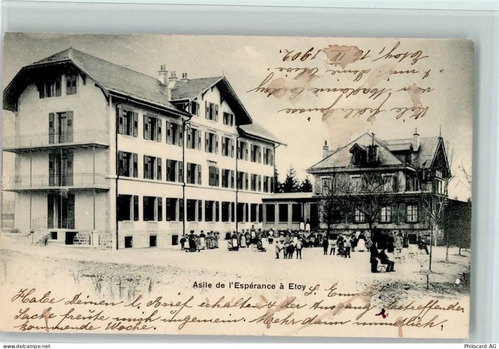1163 Etoy - 1902 Asile de lEspérance à Etoy - 13100417