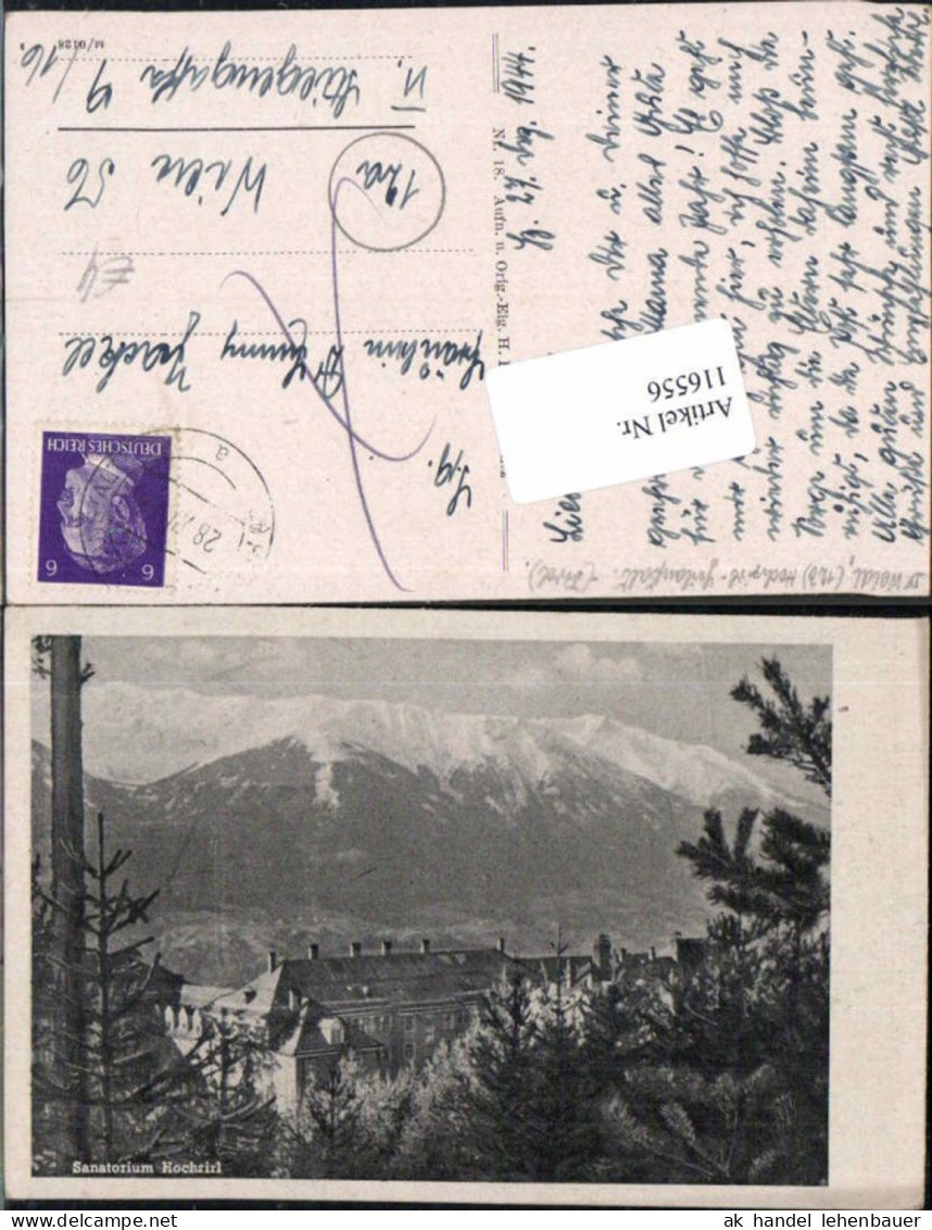 116556,Zirl Hochzirl Sanatorium