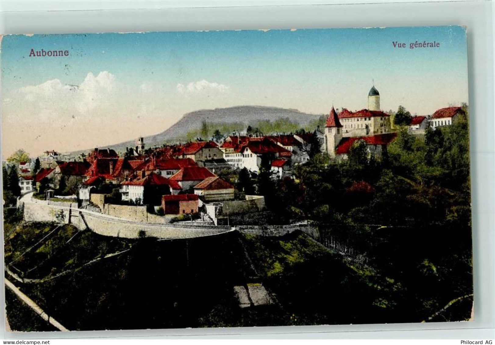 1170 Aubonne La Vaux 1918 - Vue generale - 10218633