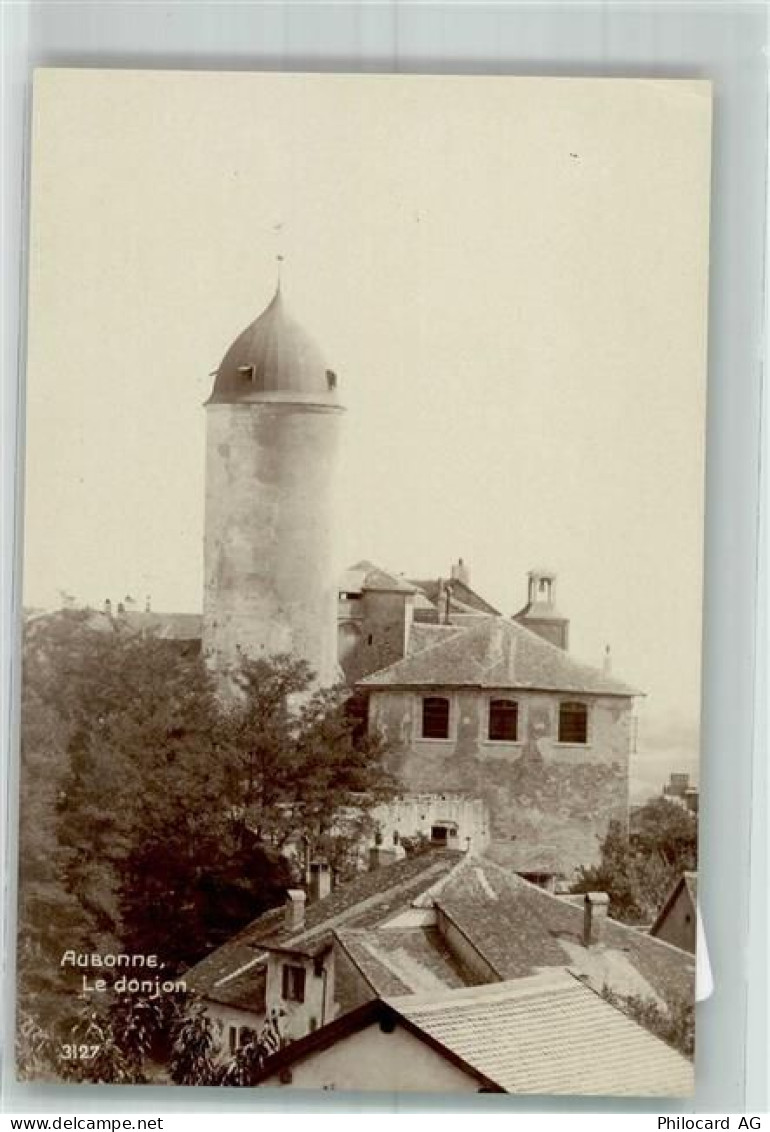 1170 Aubonne La Vaux Foto AK Schloss - 38194705