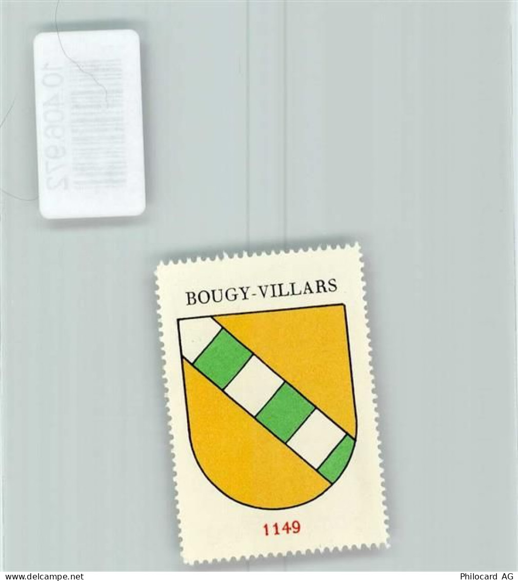1172 Bougy-Villars - Vignette Wappen Kaffee Hag 1920-1940 - 10406972