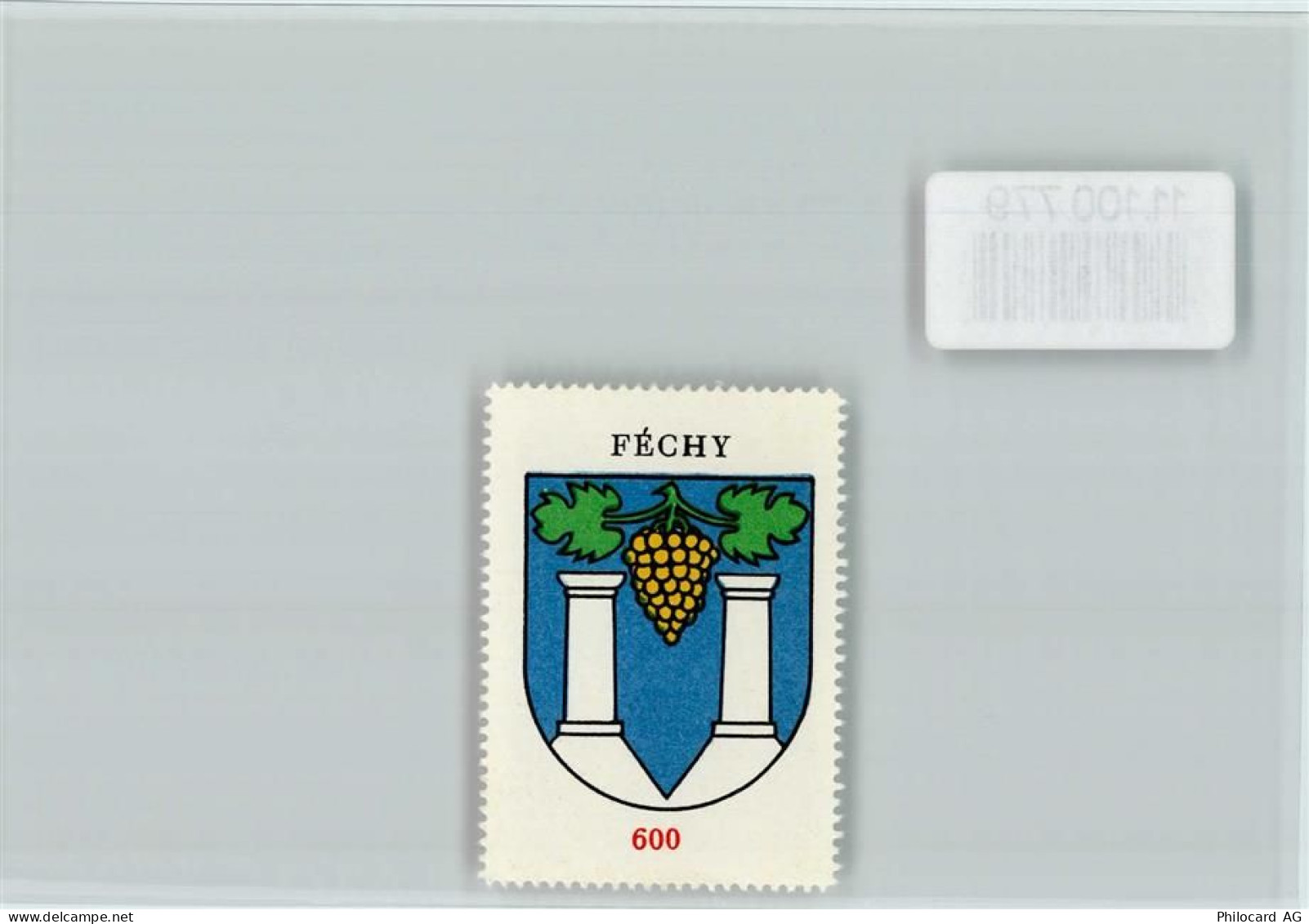 1173 Féchy - Vignette Wappen Kaffee Hag ca 1920-1940 Féchy - 11100779