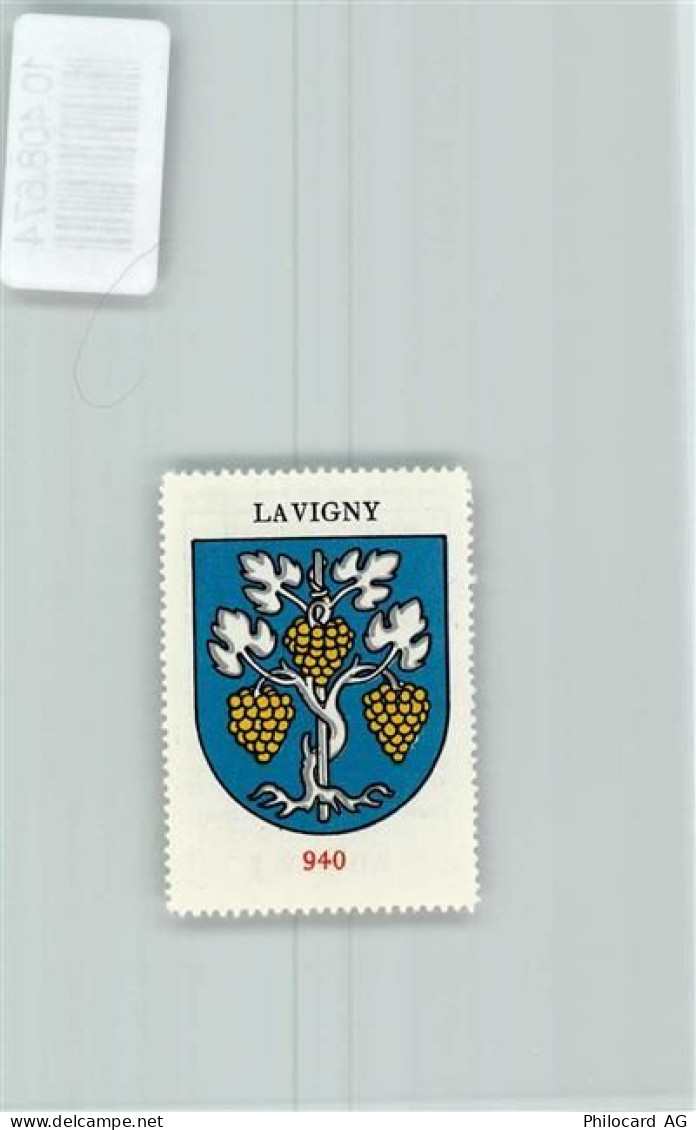 1175 Lavigny - Vignette Wappen Kaffee Hag ca 1920-1940 Weinstock - 10408674