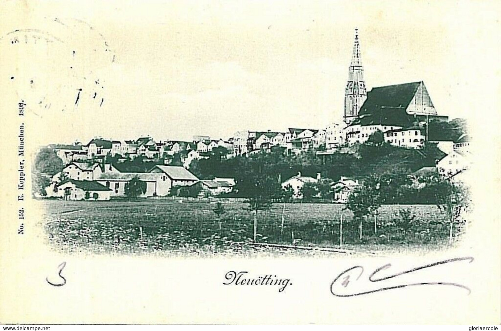 11805 - Ansichtskarten POSTCARD - Deutschland GERMANY - NEUOTTING Neuötting 1899