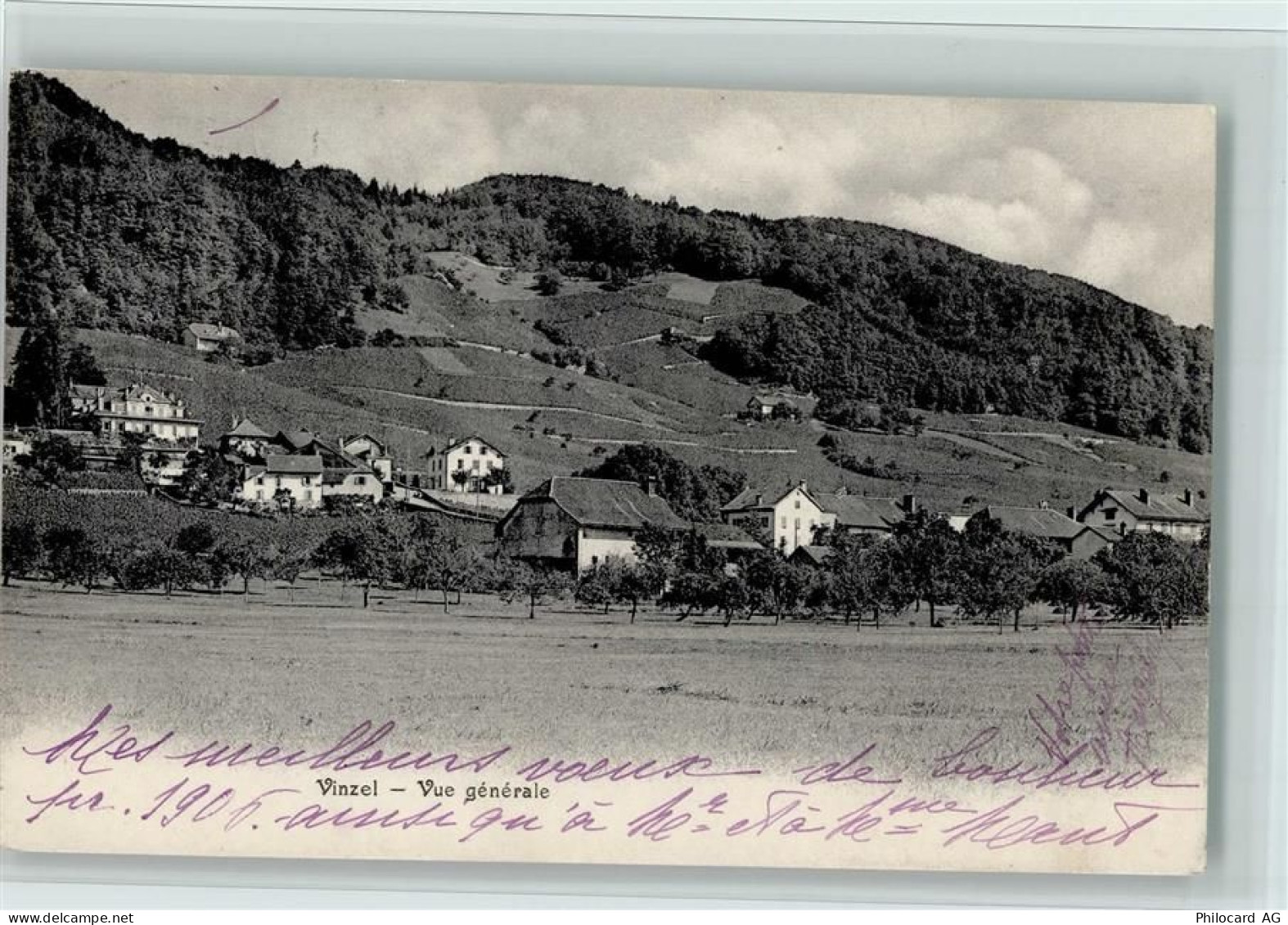 1184 Vinzel - Verlag J.Jullien , Vue generale, gute Erhaltung AK - 13079421