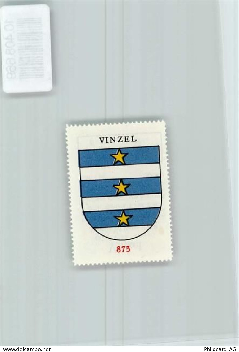 1184 Vinzel - Vignette Wappen Kaffee Hag ca 1920-1940 - 10408669