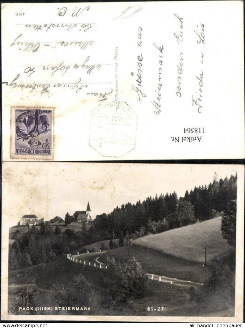 118564,Pack am Packsattel Ansicht