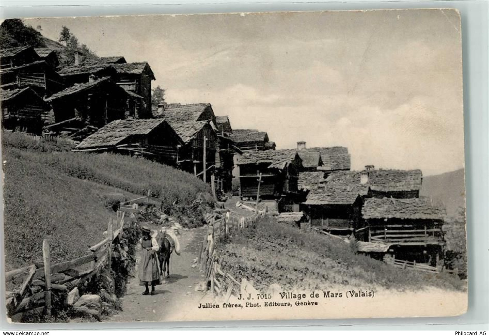 1186 Châtel Essertines-sur-Rolle 1911 - Village - 10623467