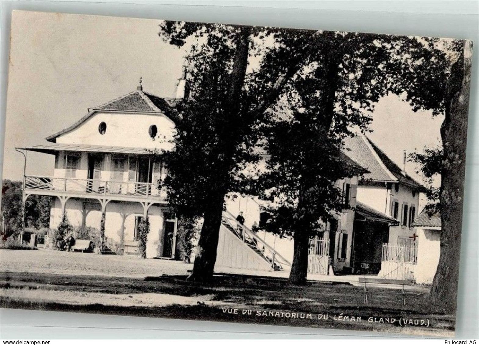 1196 Gland 1909 Foto AK Sanatorium - 38212158