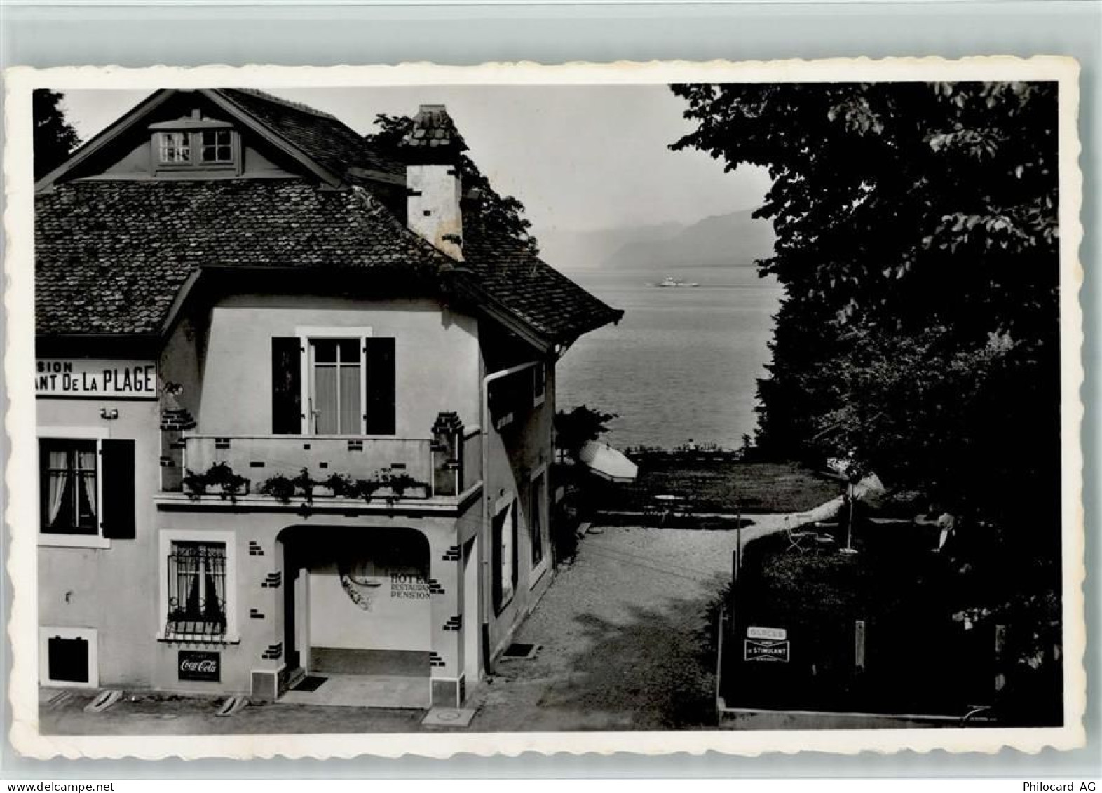 1196 Gland - Pension de la Plage , Edition Perrochet 13665 AK - 13097886