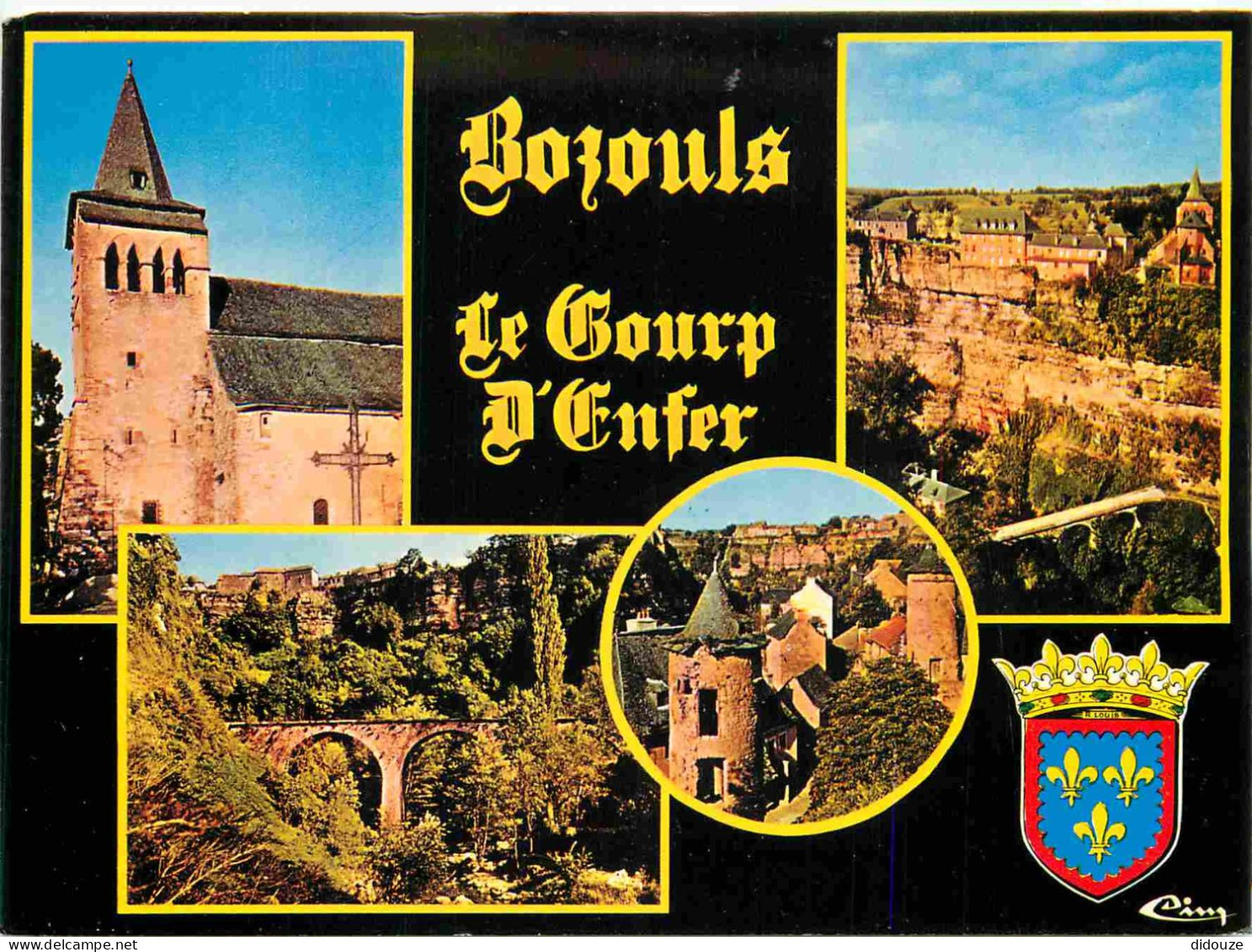 12 - Bozouls - Multivues - CPM - Voir Scans Recto-Verso