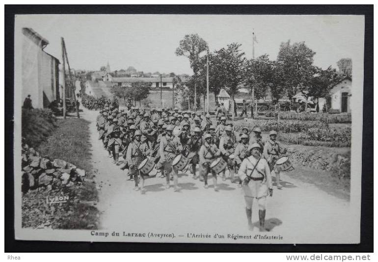 12 Camp du Larzac La Cavalerie militaria camp infanterie sépia    D12D  K12168K  C12063C RH025683