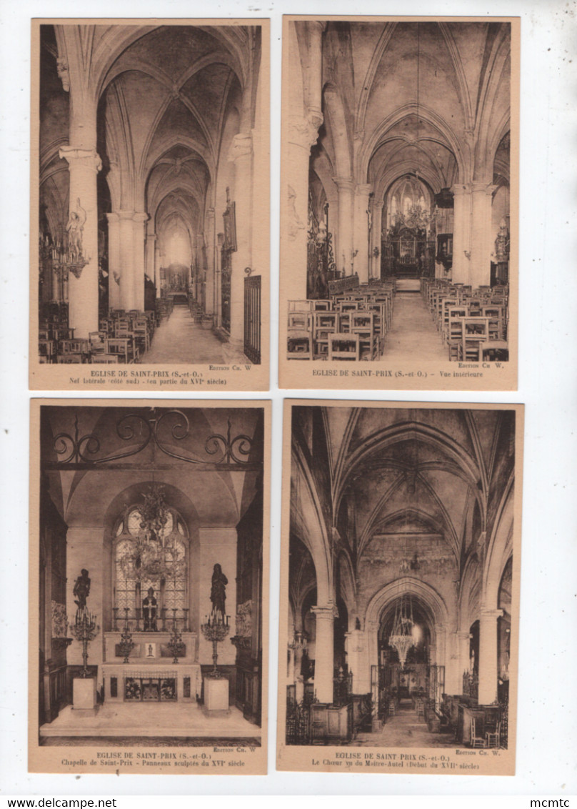 12 Cartes   - Saint Prix    -(95. Val d'Oise)