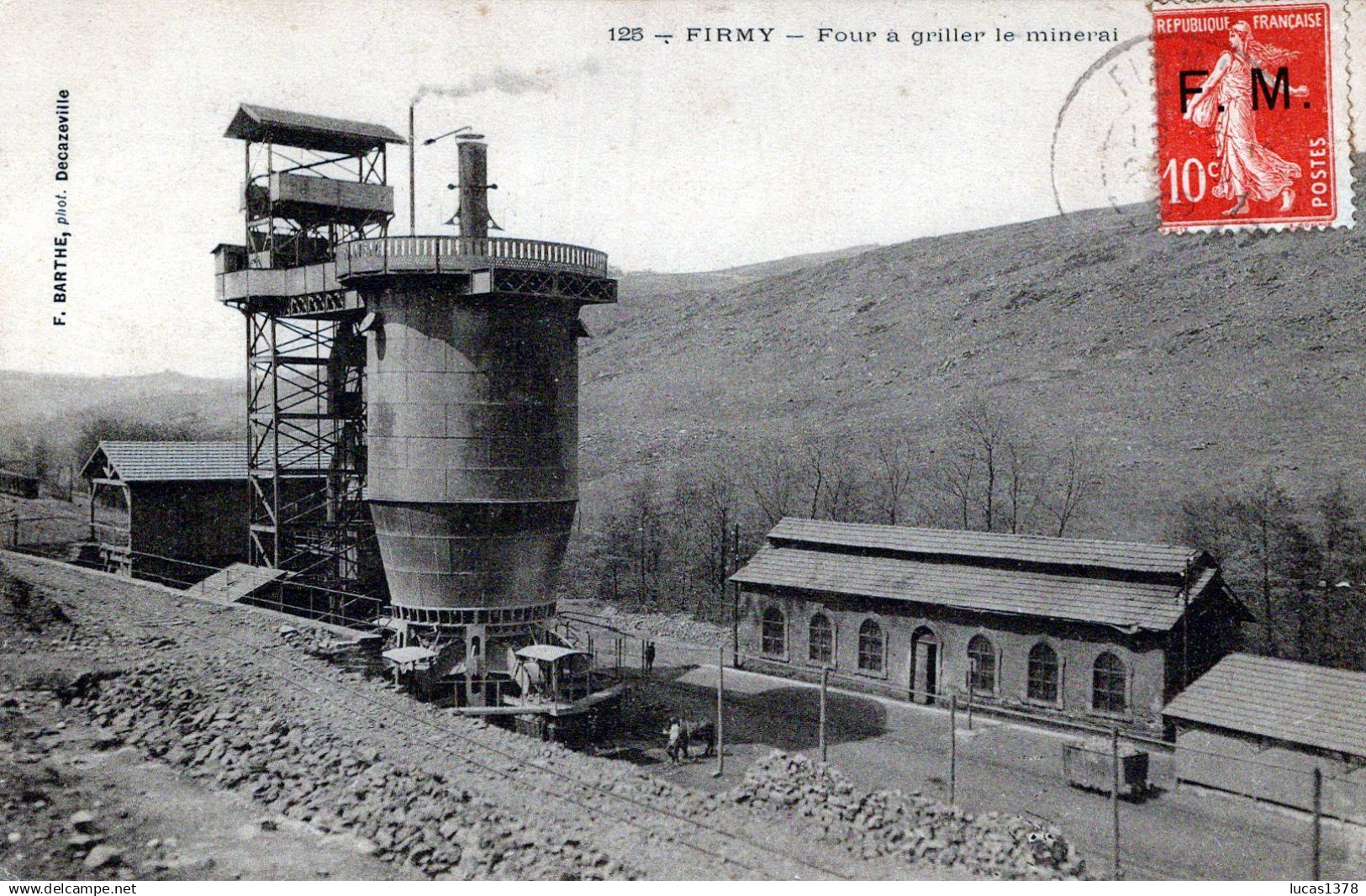 12 / FIRMY - FIRMI - FOUR A GRILLER LE MINERAI