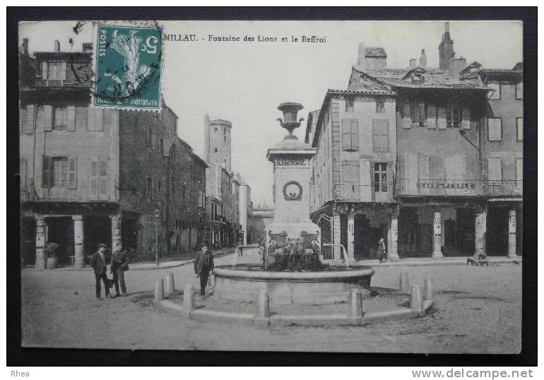 12 Millau fontaine    D12D  K12145K  C12145C RH025810