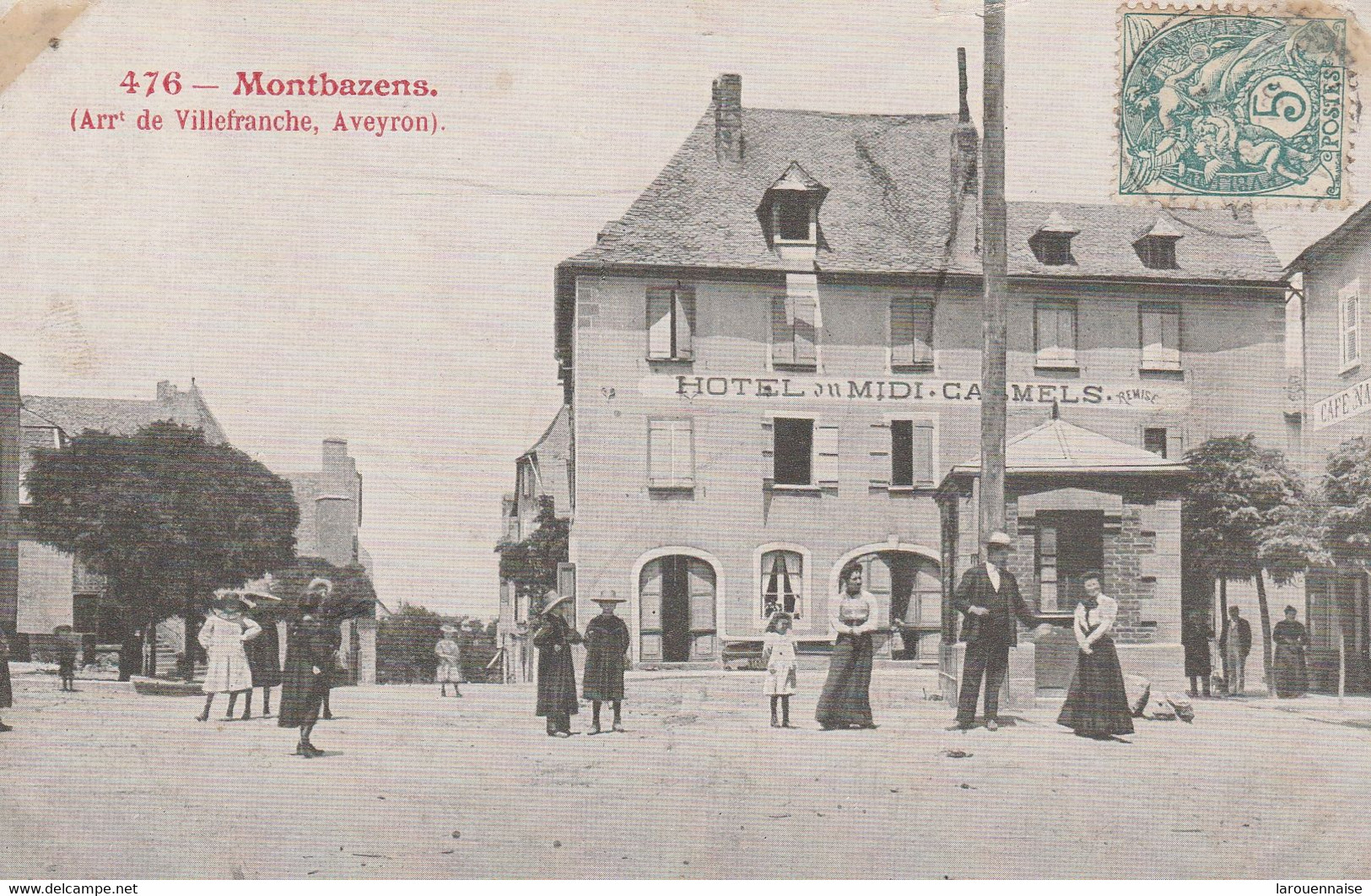 12 - MONTBAZENS - Hôtel du Midi