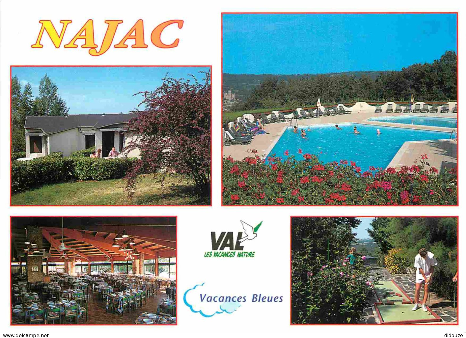 12 - Najac - Village Val Vacances Bleues - Multivues - CPM - Voir Scans Recto-Verso