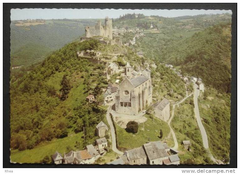 12 Najac vue aerienne D12D K12167K C12167C RH032607