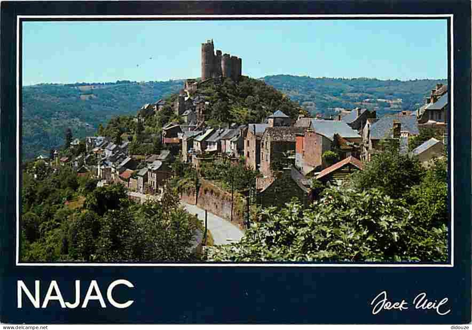 12 - Najac - Vue Générale - CPM - Voir Scans Recto-Verso