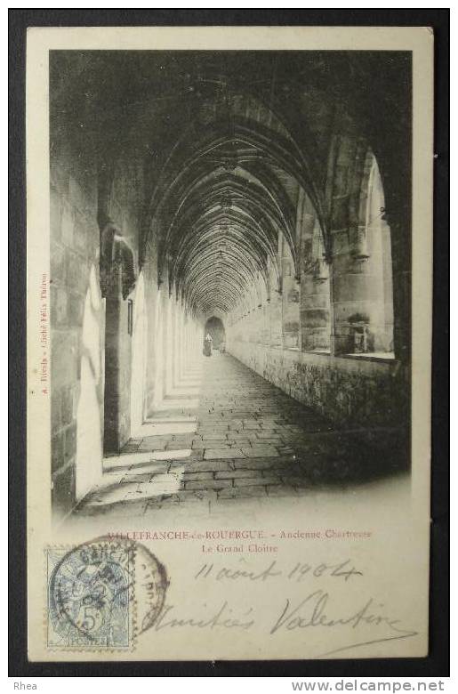 12 Villefranche-de-Rouergue cloitre    D12D  K12300K  C12300C RH025597