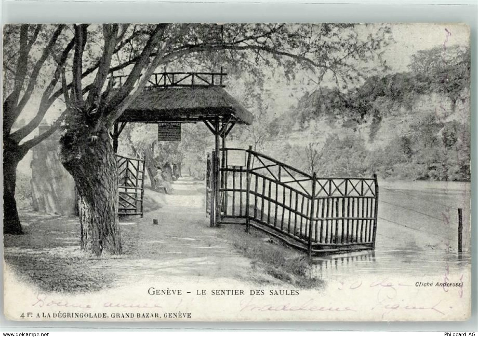 1200 Genève Genf 1901 - Le Sentier des Saules - 10618743