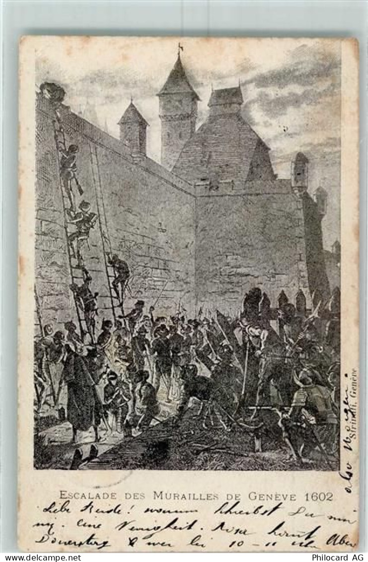 1200 Genève Genf - 1906 Escalade des Murailles de Geneve 1602 - 10393876