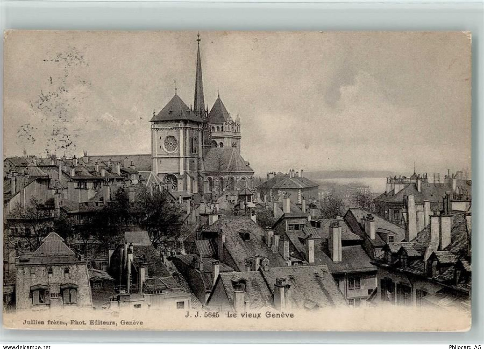 1200 Genève Genf 1911 - Le viex Geneve - 11088656