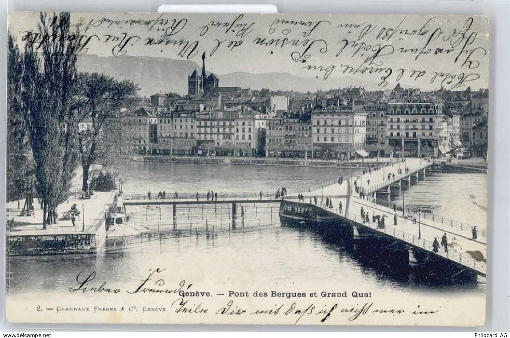 1200 Genève Genf - Brücken, Grand Quai AKU2 - 50658634