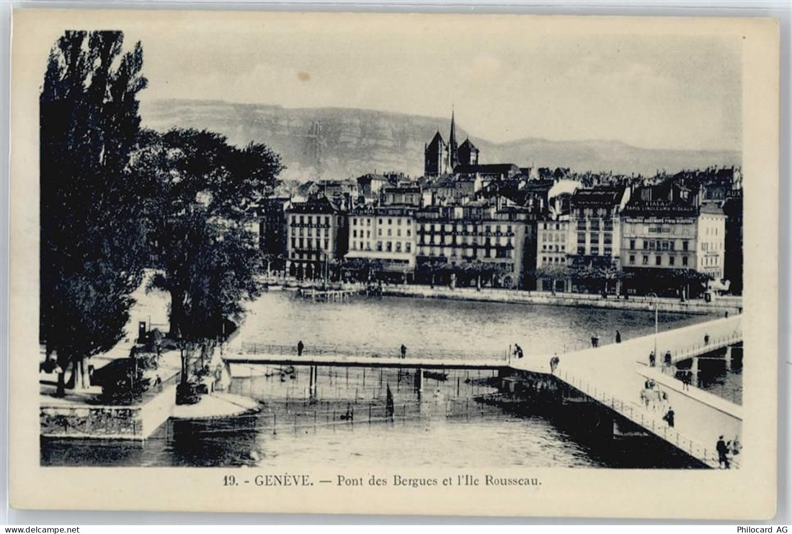 1200 Genève Genf - Brücken, Teilansicht AKU2 - 50658626