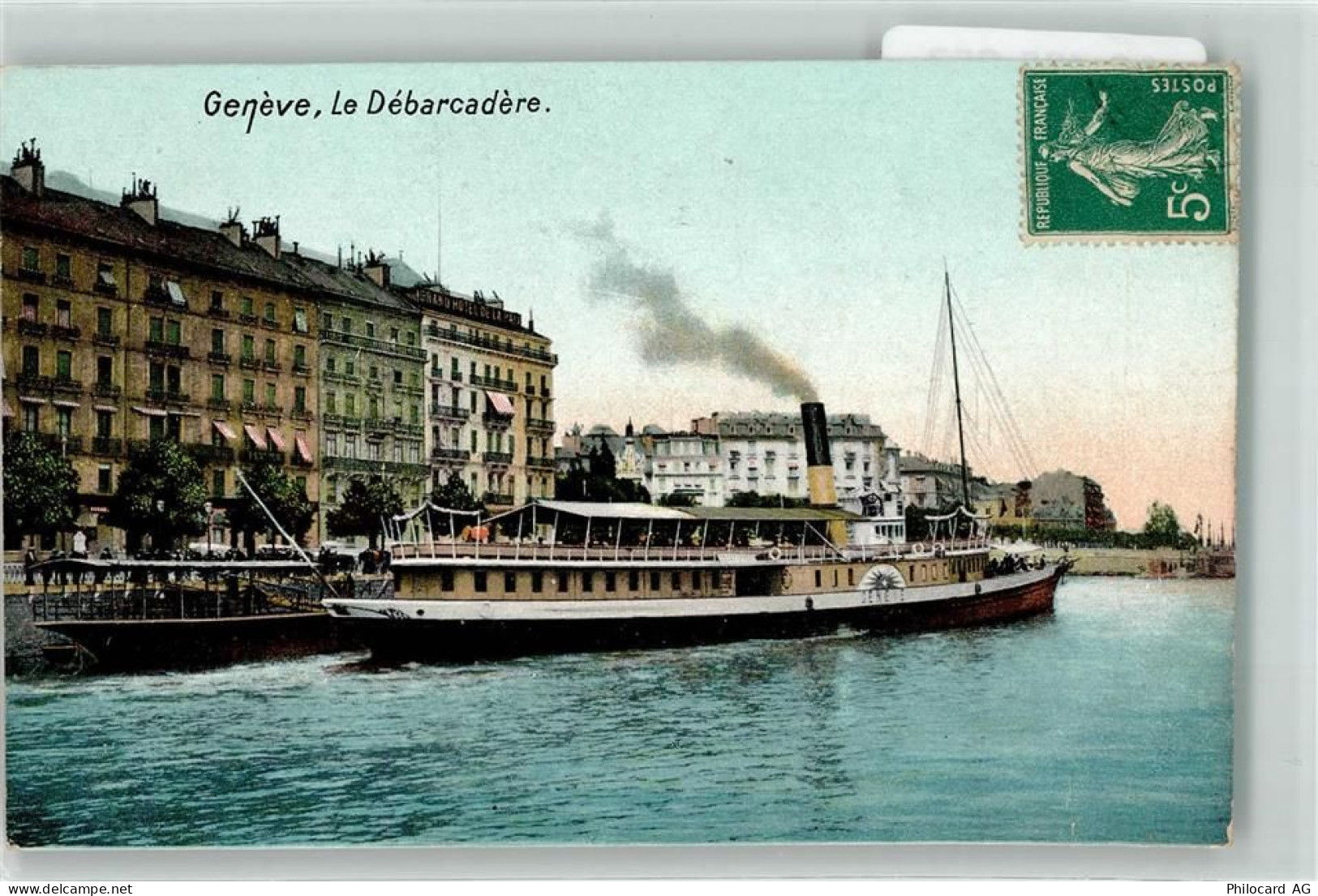 1200 Genève Genf - Dampfer Geneve - 39406257