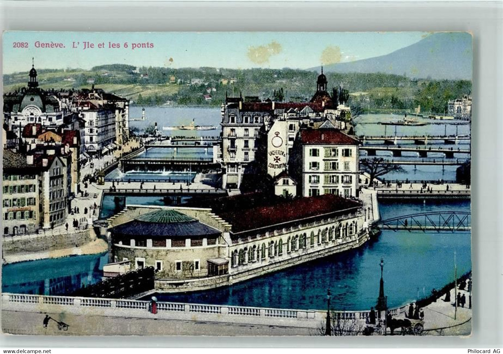 1200 Genève Genf - Die Insel u. die 6 Brücken - 10159195