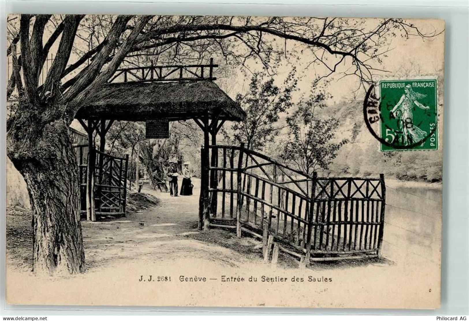 1200 Genève Genf - Entree du Sentier des Saules - 10588052