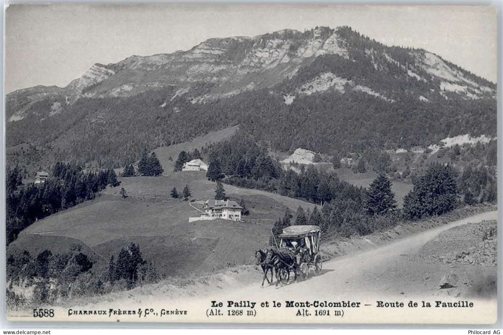 1200 Genève Genf - Le Pailly, Route de la Faucille, Mont Colombier, Kuts... - 50902519