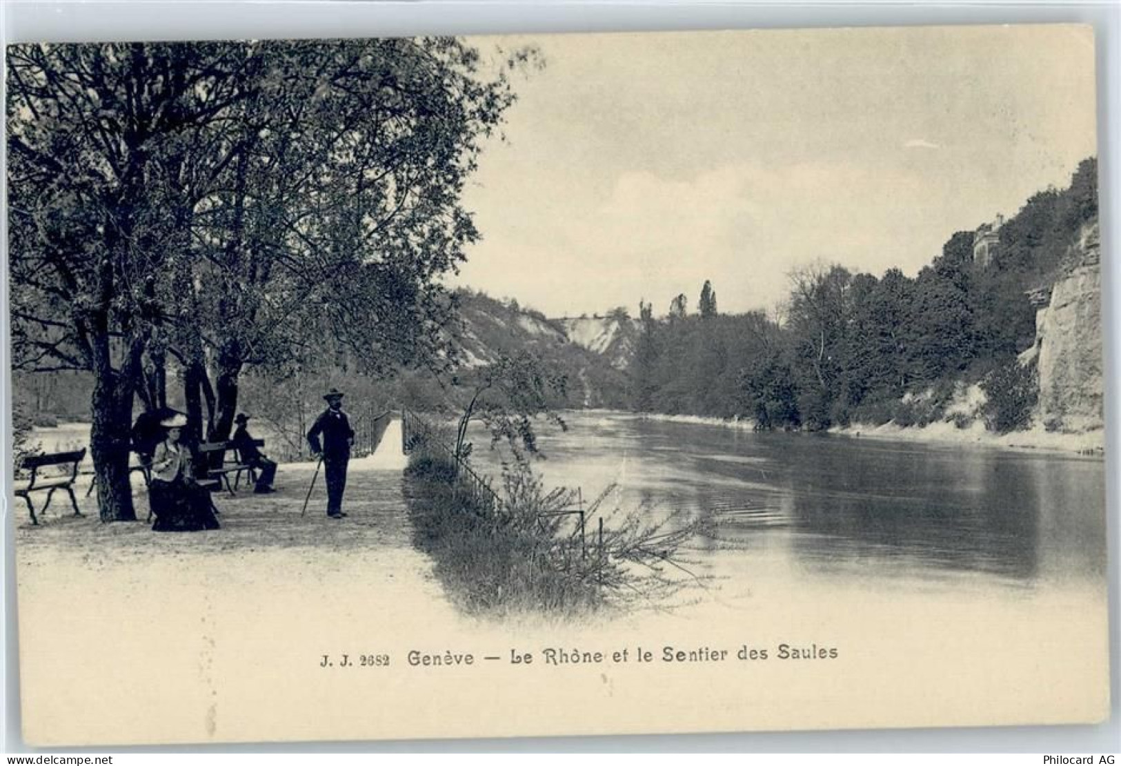 1200 Genève Genf - Le Rhone et le Sentier des Saules - 50923238