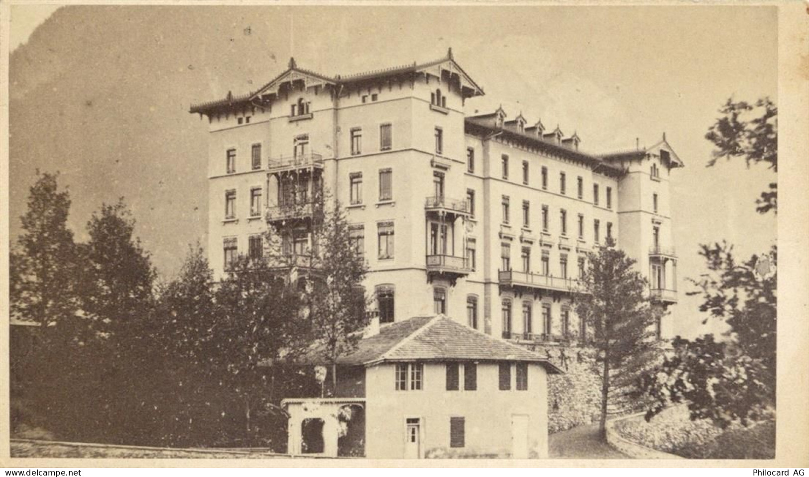 1200 Genève Genf - Partie von 2 Fotos circa 1880 - 51225784