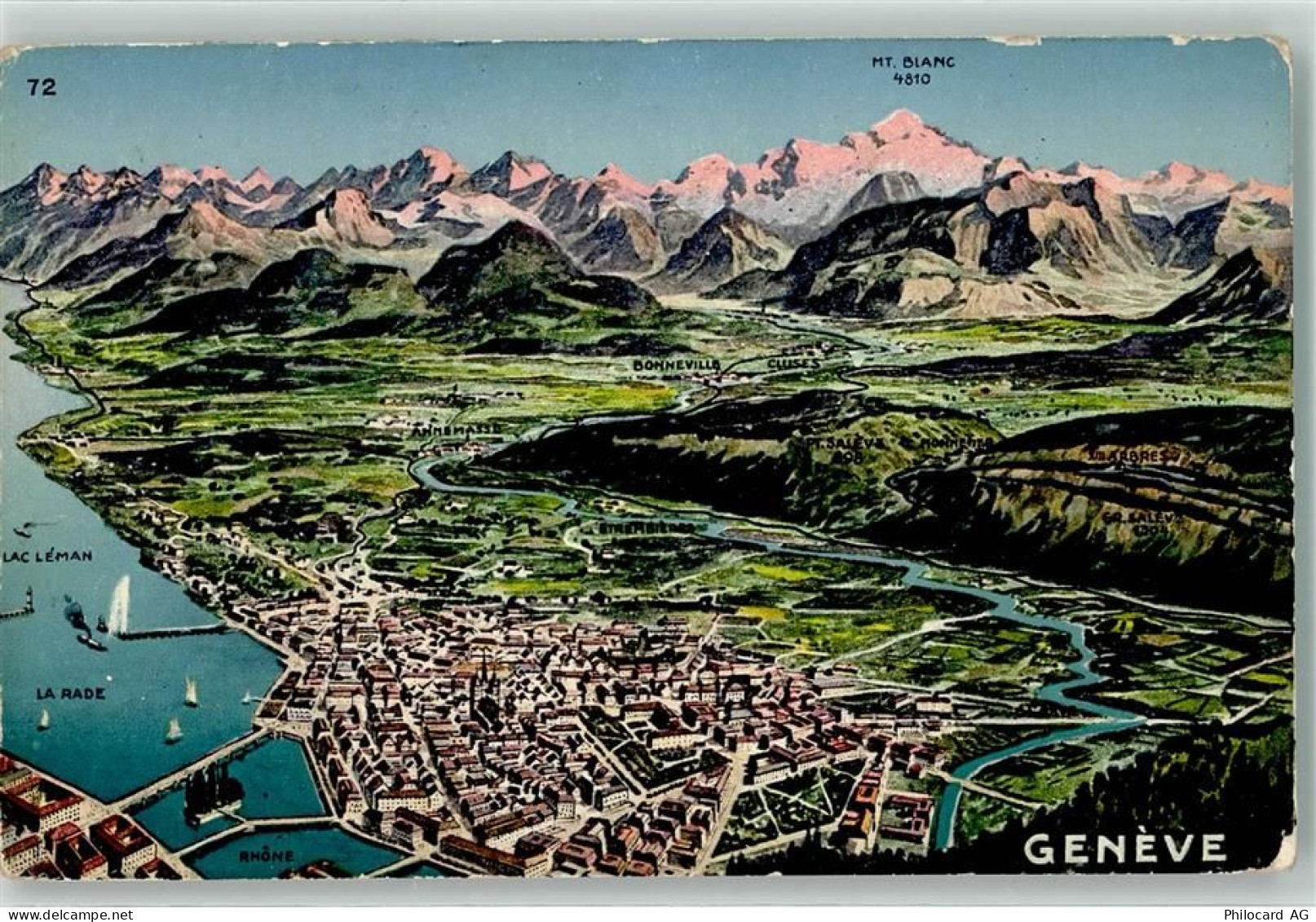 1200 Genève Genf - Vogelschau - 39497633