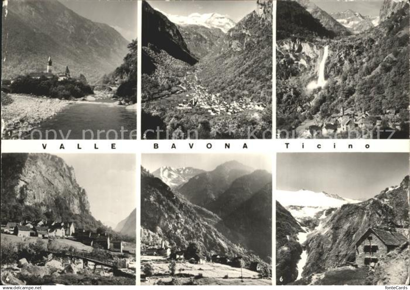 12168483 Cavergno Panorama Valle Bavona Wasserfall Alpen