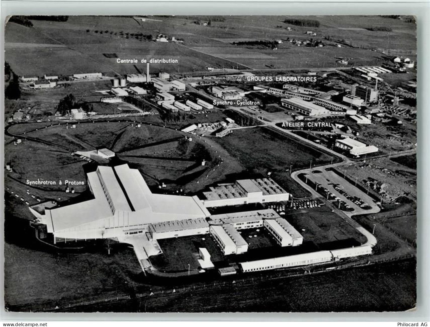 1217 Meyrin Mategnin - Fliegeraufnahme Centre Européen de Recherche Nucl... - 11094161