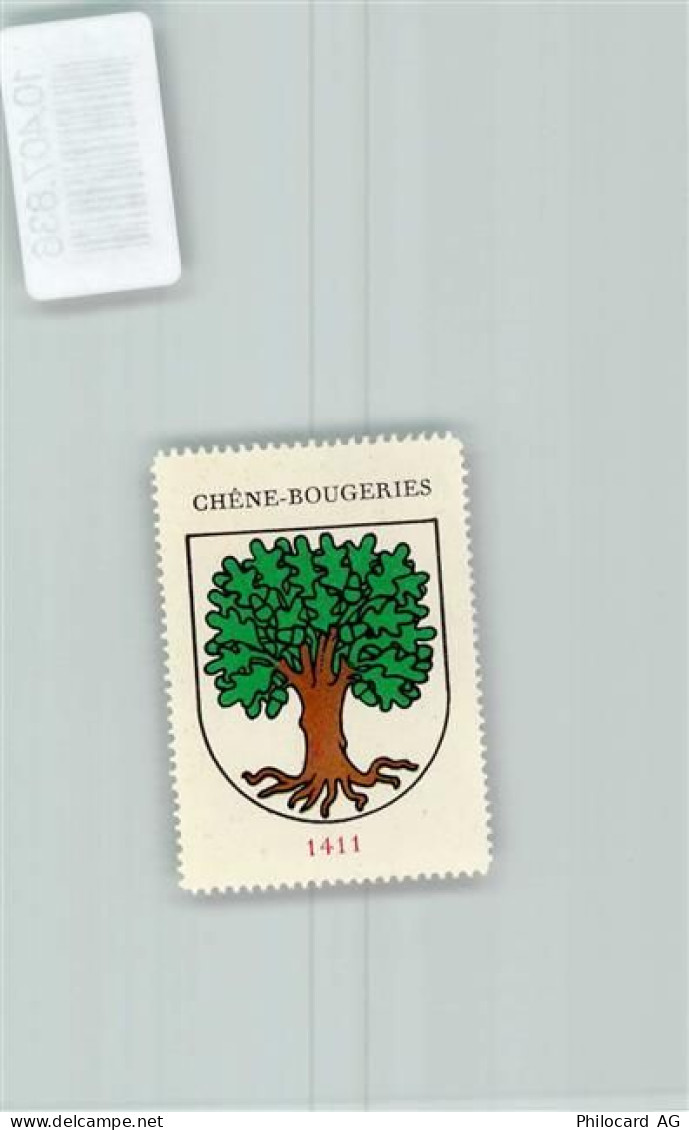 1224 Chêne-Bougeries - Vignette Wappen Kaffee Hag 1920-1940 - 10407836