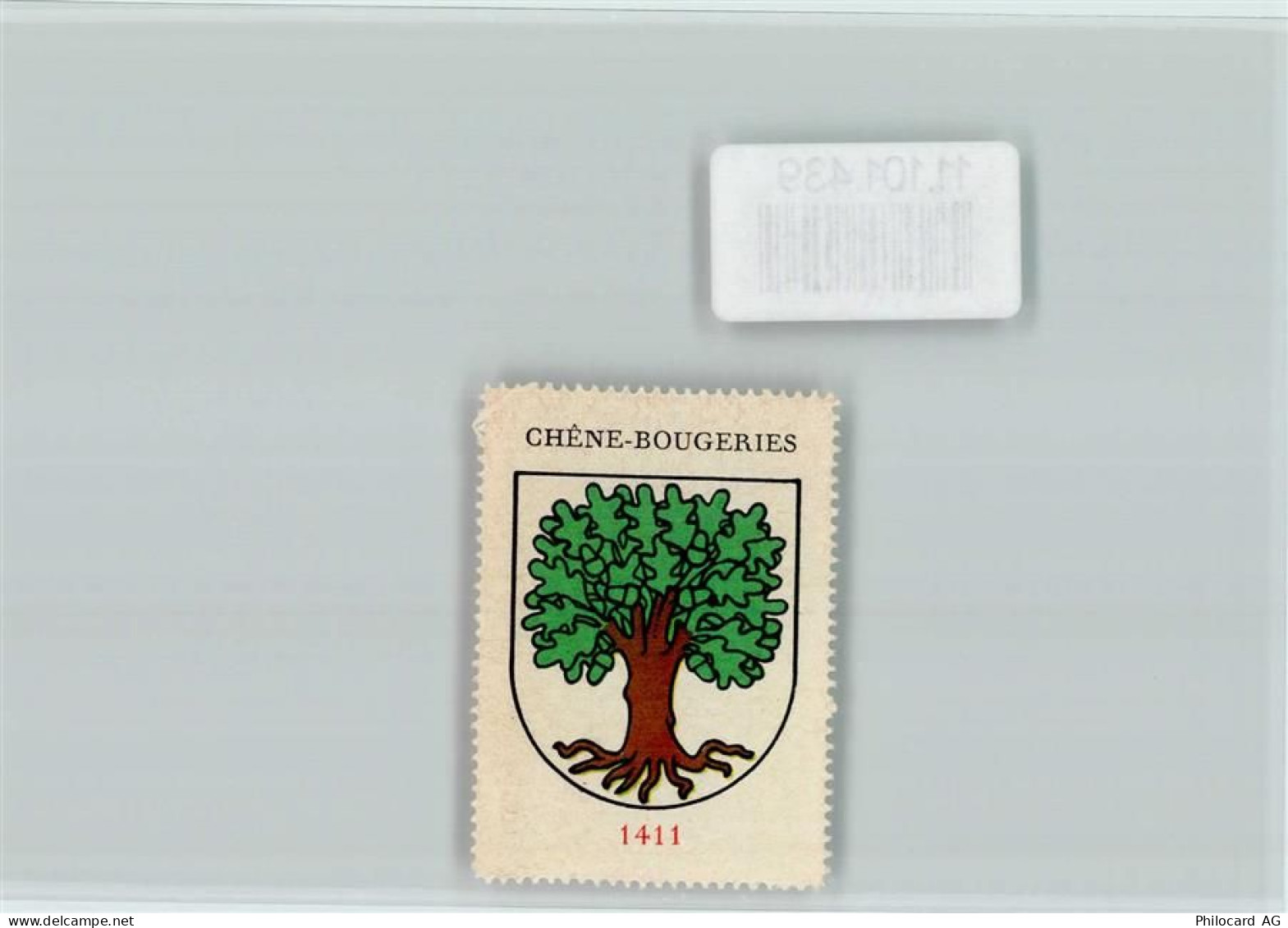 1224 Chêne-Bougeries - Vignette Wappen Kaffee Hag ca 1920-1940 Chêne-Bou... - 11101439