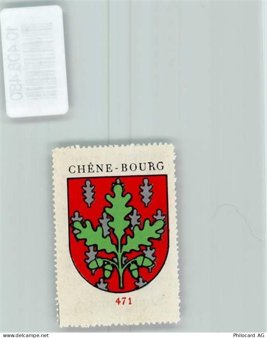 1225 Chêne-Bourg Villette GE - Vignette Wappen Kaffee Hag ca 1920-1940 E... - 10408480