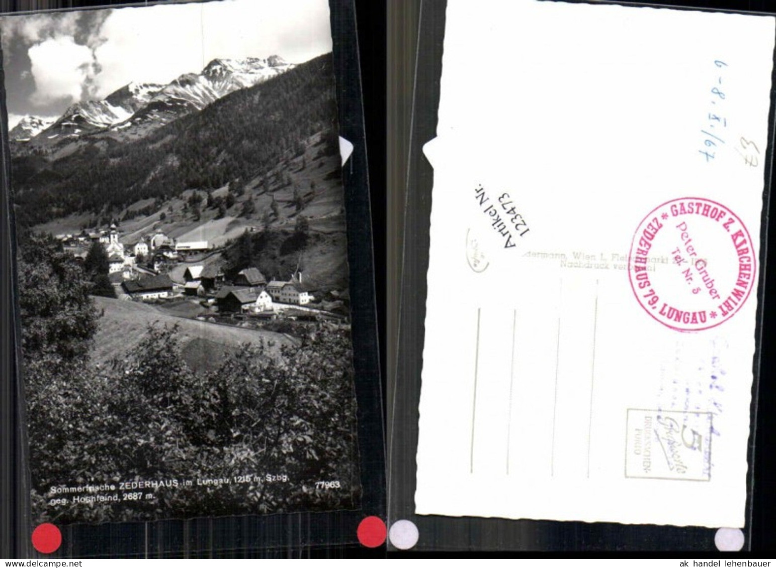 123473,Zederhaus im Lungau Tamsweg