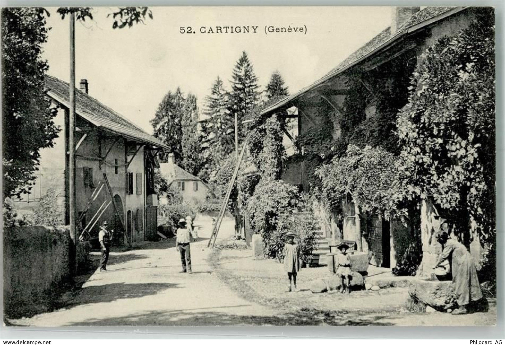 1236 Cartigny Foto AK - 13552370