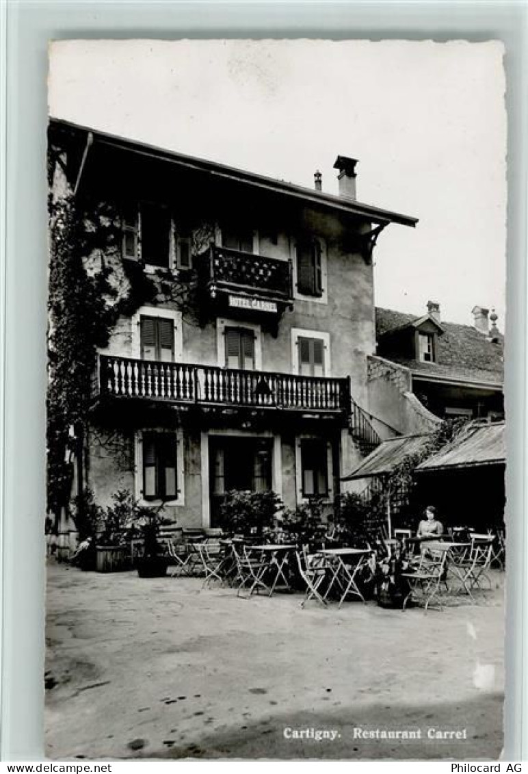 1236 Cartigny - Restaurant Carrei,Verlag Lebet Nr. 7771,gute Erhaltung A... - 13070071